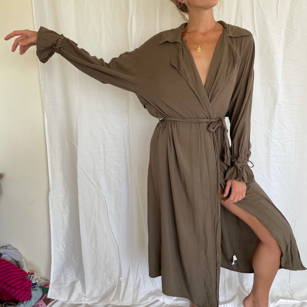 Trench Coat Duster